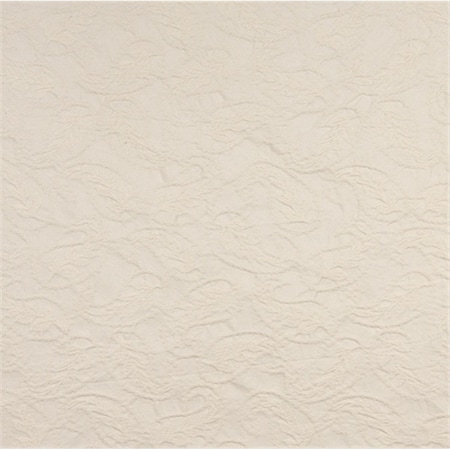Designer Fabrics 54 in. Wide Off White Textured Woven Paisleys Upholstery Fabric C453